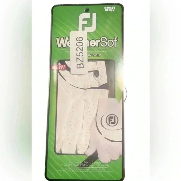 NWT FootJoy perform soft WeatherSof 1 Pack left Prior Generation Golf Glove M - Picture 2 of 2